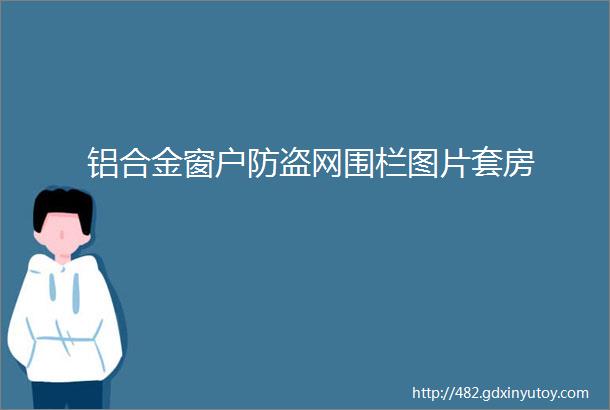 铝合金窗户防盗网围栏图片套房